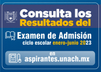 Publicación de resultados del examen de admisión